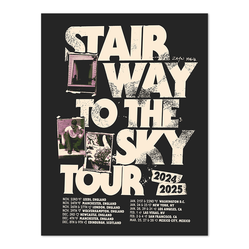 Room Under The Stairs Tour D2C Exclusive Poster