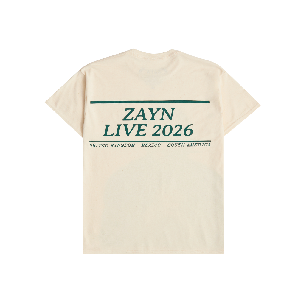 ZAYN Live Tee Back