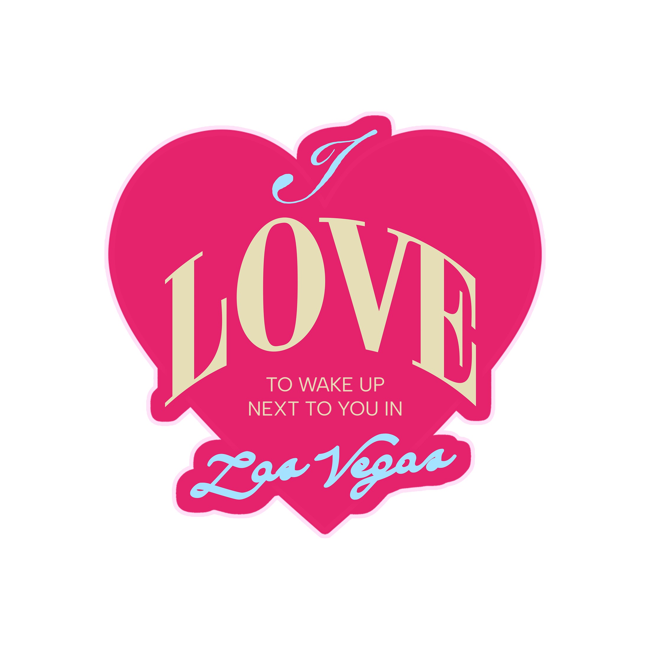 Live in Vegas Sticker Set