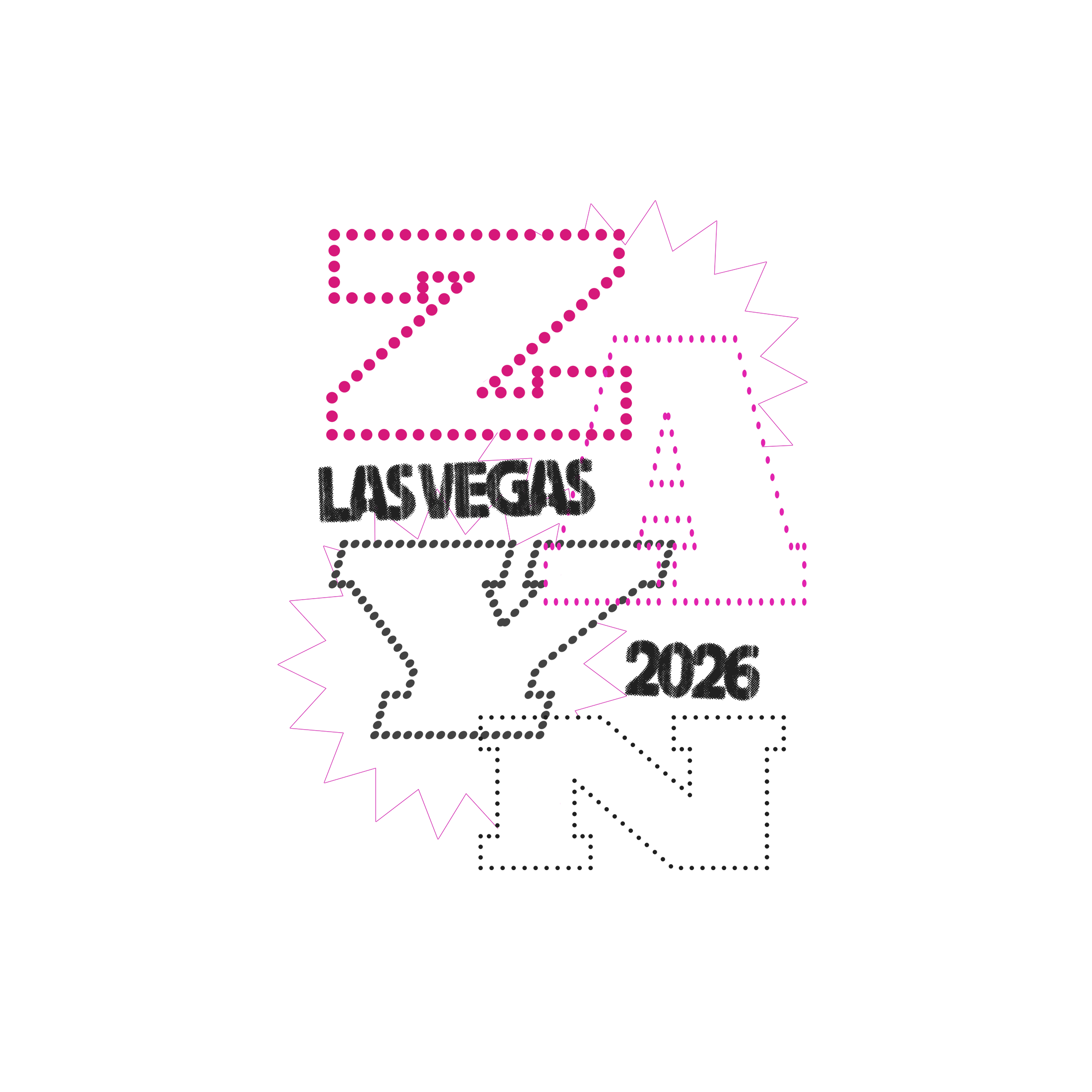 Live in Vegas Sticker Set