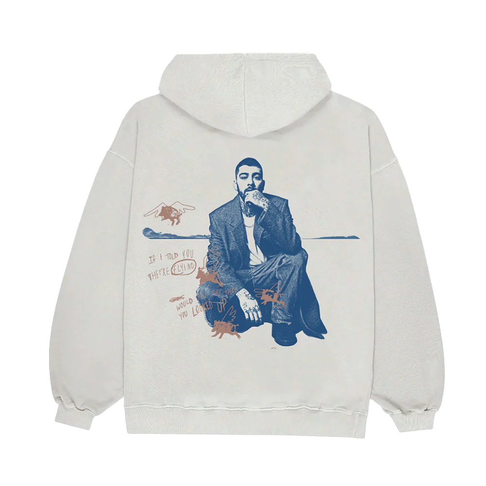 Look Up Hoodie Back