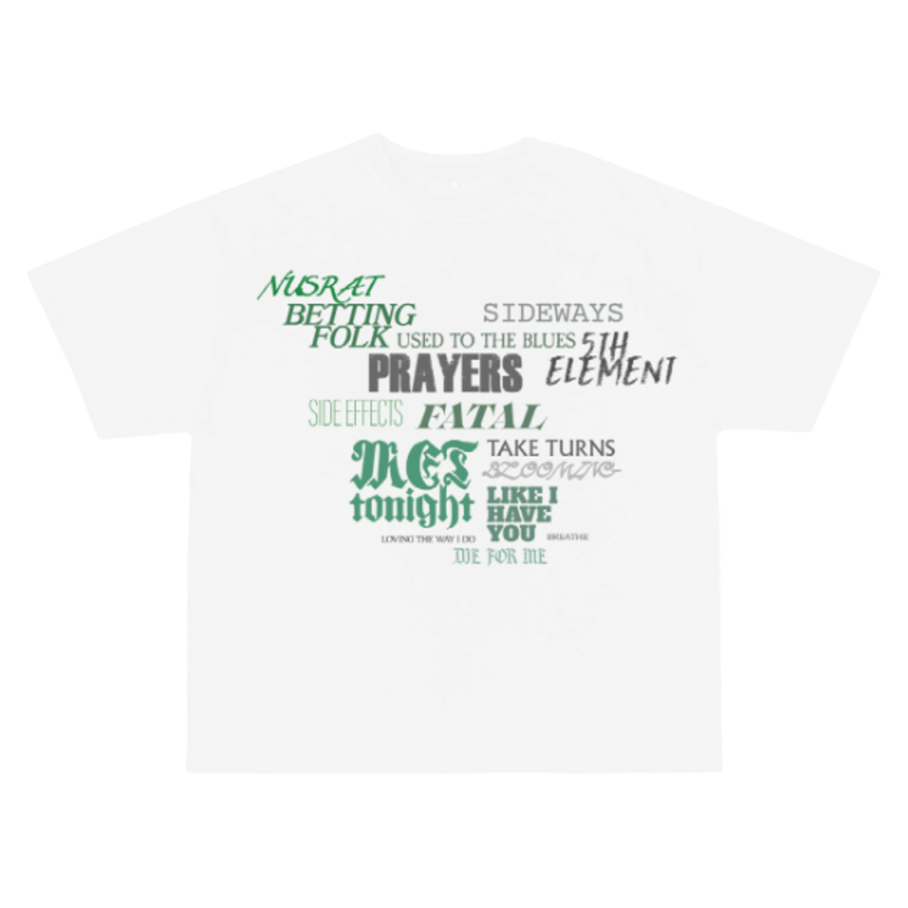 KONNAKOL Tracklist Tee Front